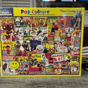 NWT white mountain POP CULTURE  puzzle